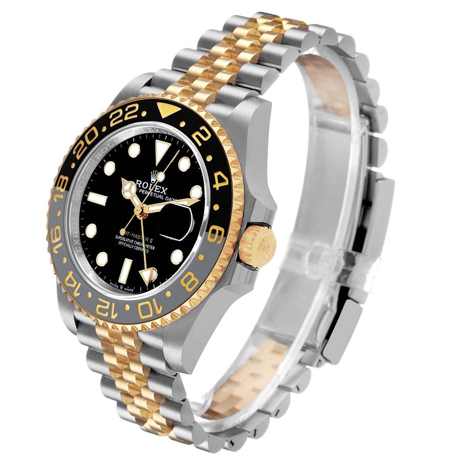 Rolex GMT Master II Zombie Black Grey Steel Yellow Gold, Ref# 126713GRNR-0001