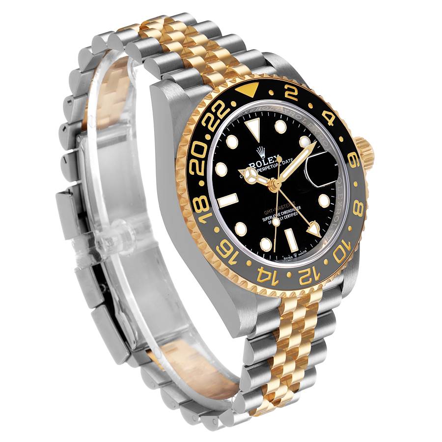 Rolex GMT Master II Zombie Black Grey Steel Yellow Gold, Ref# 126713GRNR-0001