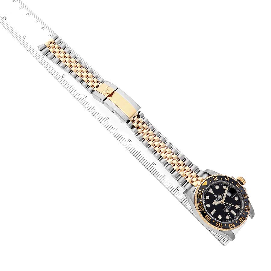 Rolex GMT Master II Zombie Black Grey Steel Yellow Gold, Ref# 126713GRNR-0001