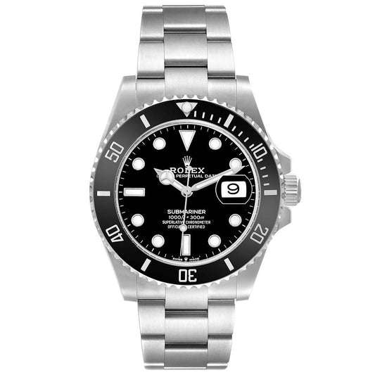 Rolex, Submariner Date 41, Stainless Steel, Black Ceramic, Black dial, 41mm, Oyster, Ref# 126610ln-0001