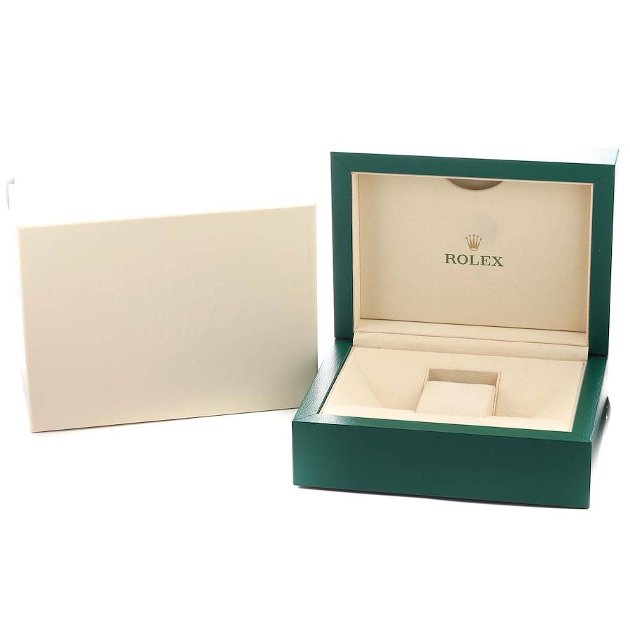 Rolex Submariner Steel Yellow Gold Blue Diamond Dial Bezel Mens Watch Ref 116613