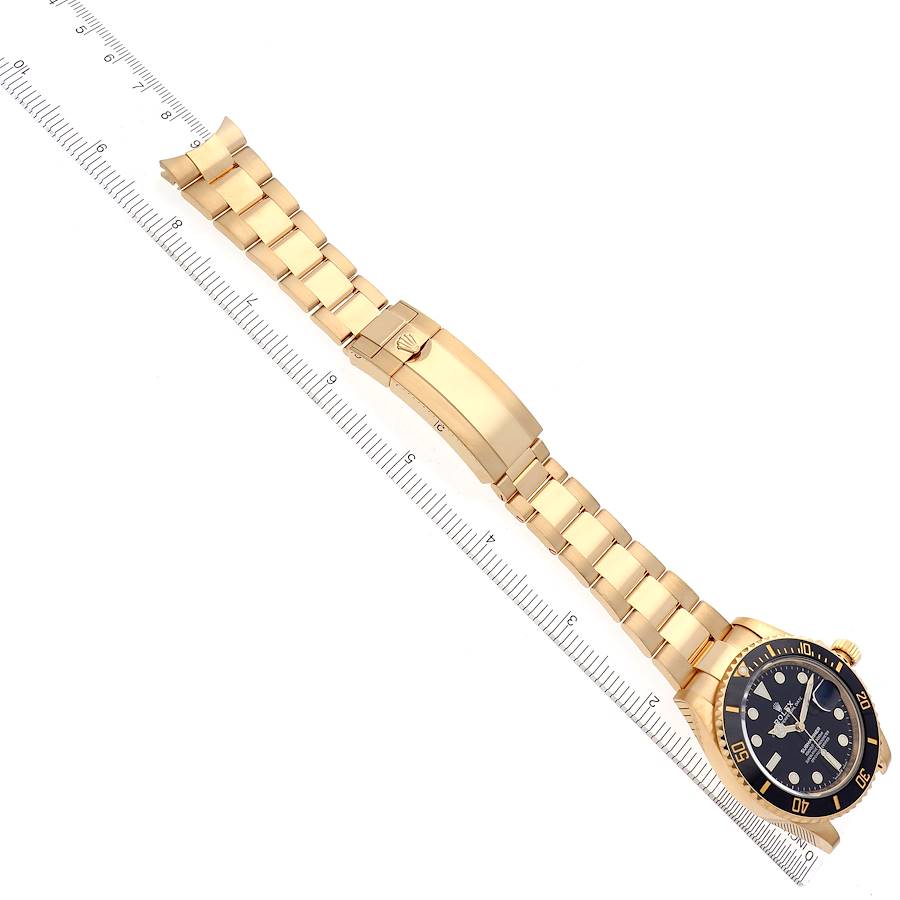 Rolex Submariner Date, 18k Yellow Gold, 41mm, Ref# 126618ln-0002