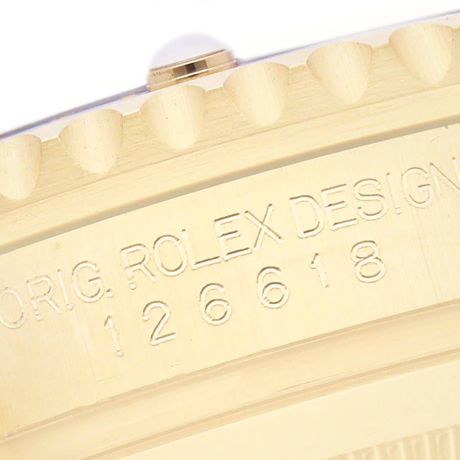 Rolex Submariner Date, 18k Yellow Gold, 41mm, Ref# 126618lb-0002