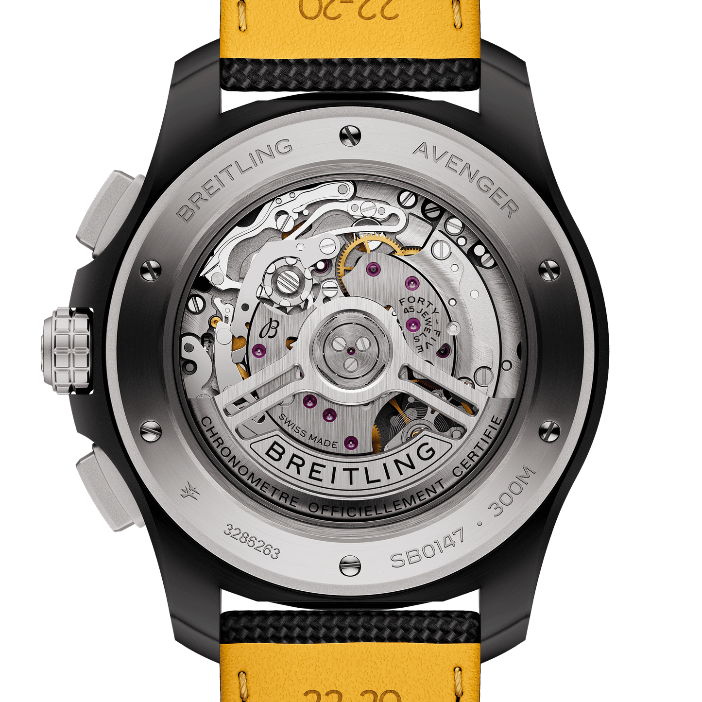 Breitling Avenger B01 Chronograph 44 NIGHT MISSION, Ref# SB0147101B1X1, Unworn 2024
