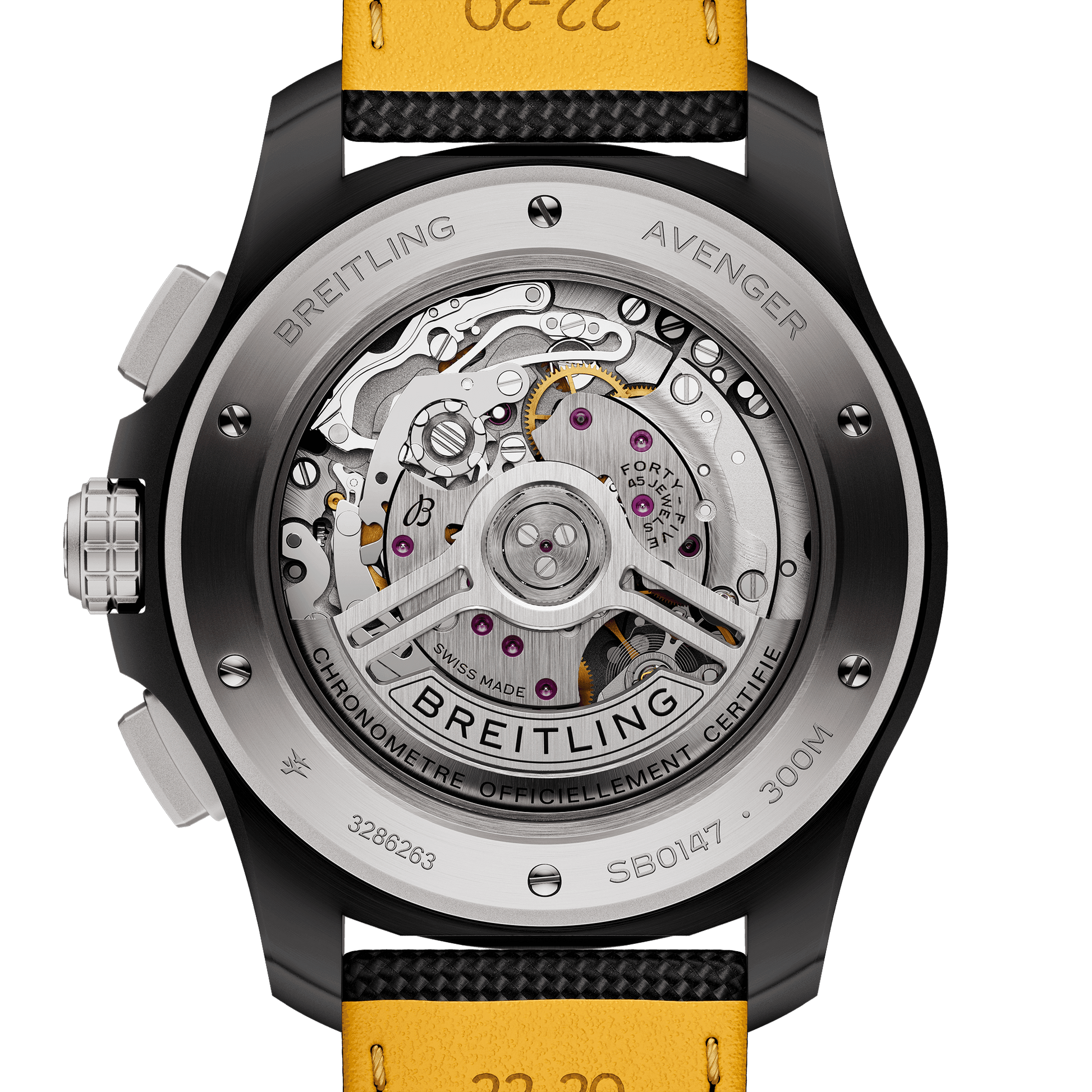 Breitling Avenger B01 Chronograph 44 NIGHT MISSION, Ref# SB0147101B1X1, Unworn 2024