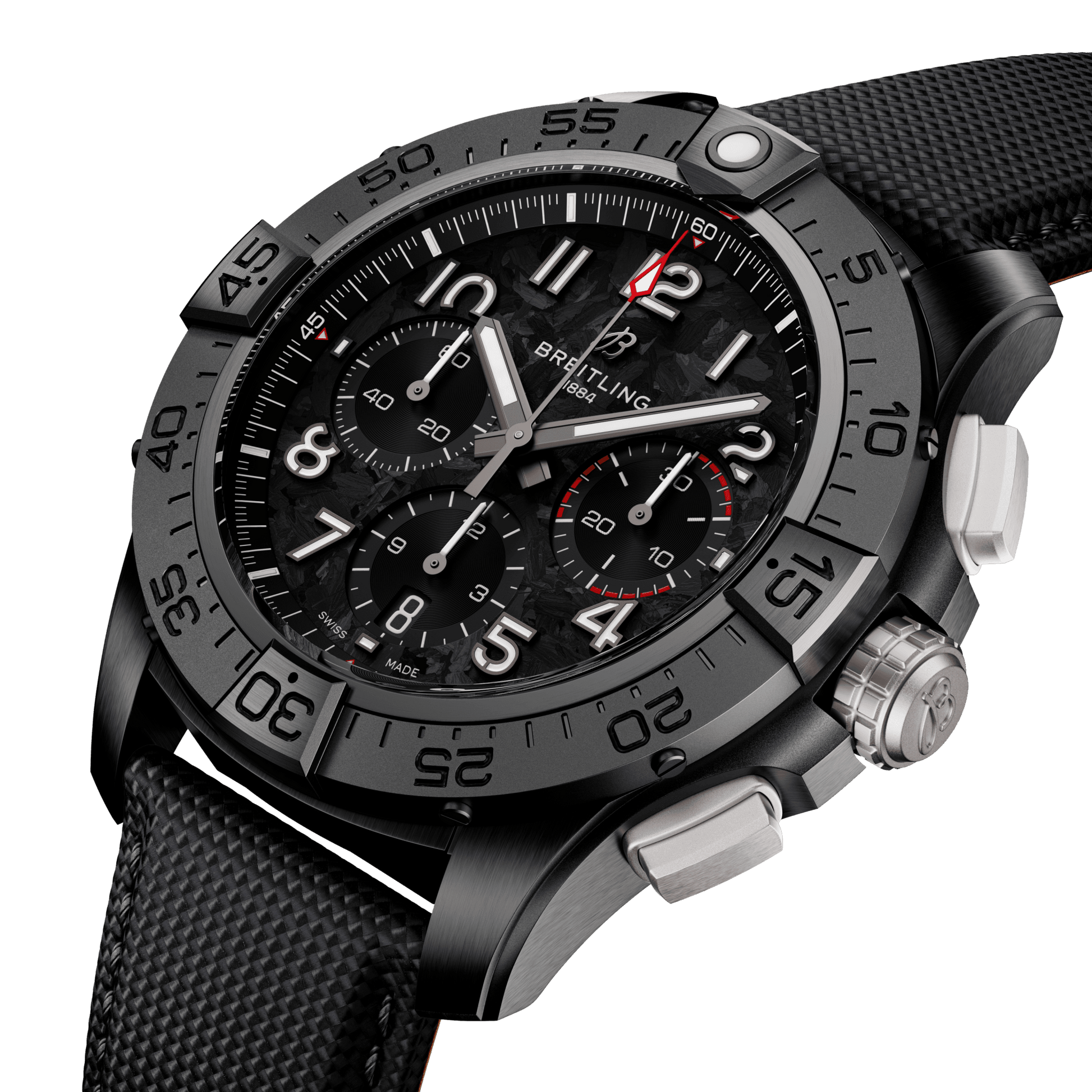 Breitling Avenger B01 Chronograph 44 NIGHT MISSION, Ref# SB0147101B1X1, Unworn 2024