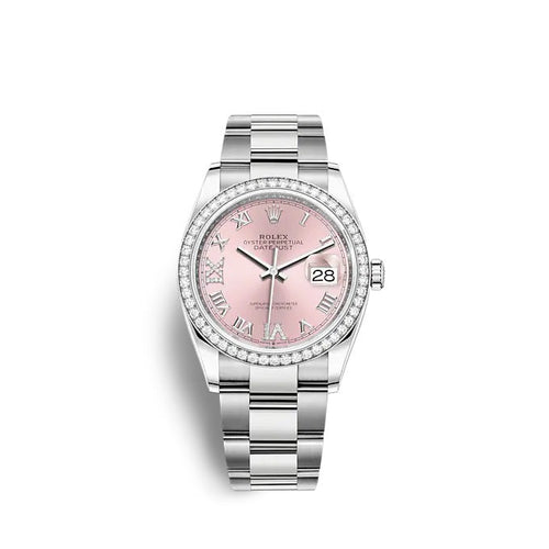 Rolex Datejust 36 Oystersteel and white gold Ref# 126284RBR-0024