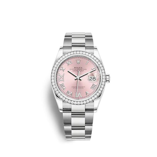 Rolex Datejust 36 Oystersteel and white gold Ref# 126284RBR-0024