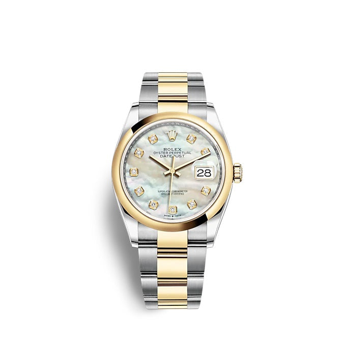 Rolex Datejust 36 Oystersteel and yellow gold Ref# 126203-0024