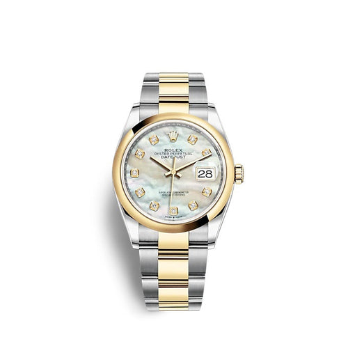 Rolex Datejust 36 Oystersteel and yellow gold Ref# 126203-0024