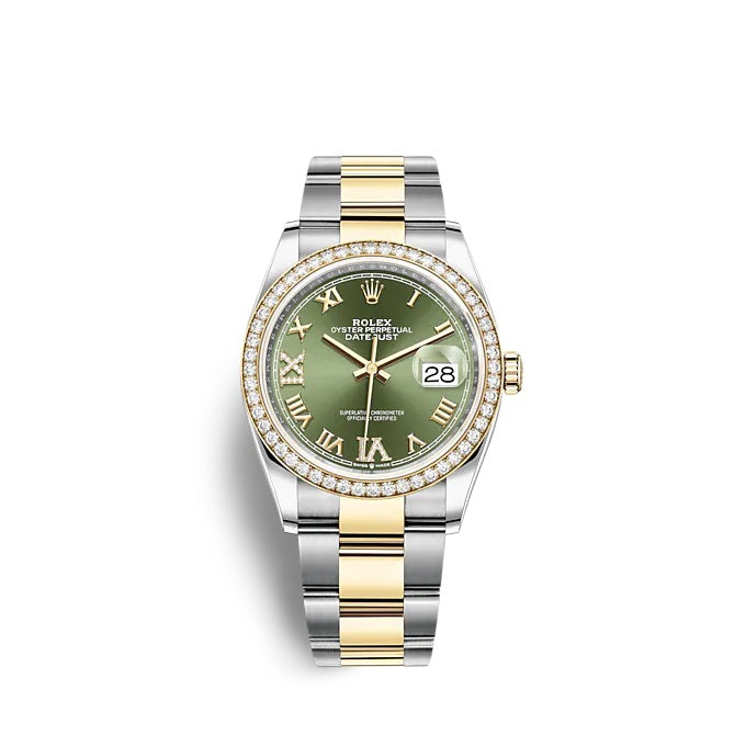 Rolex Datejust 36 Oystersteel and yellow gold Ref# 126283RBR-0012