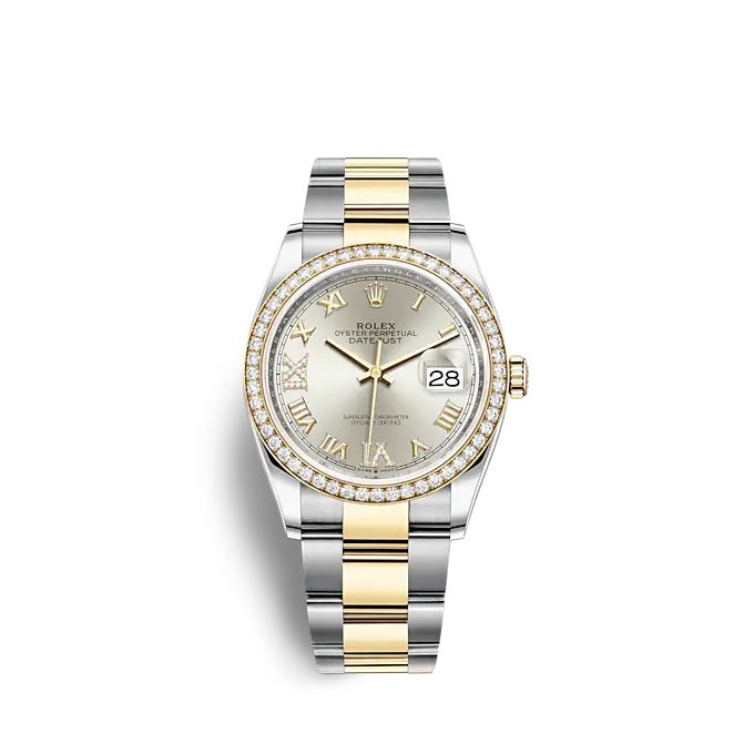 Rolex Datejust 36 Oystersteel and yellow gold Ref# 126283RBR-0018