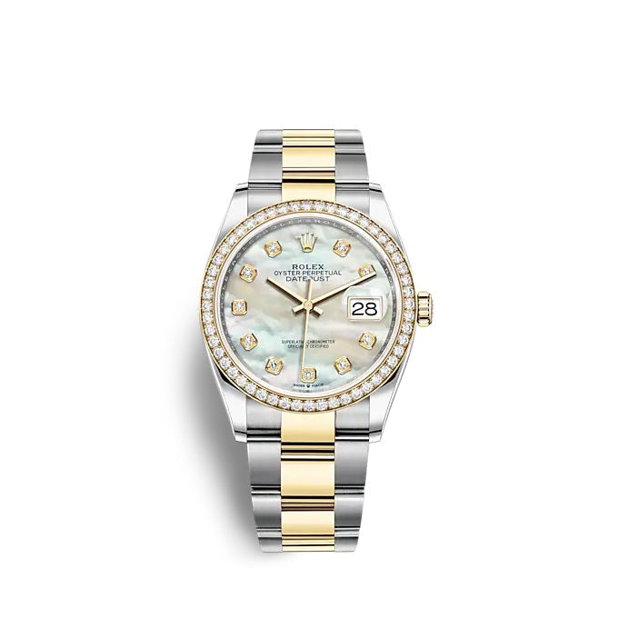 Rolex Datejust 36 Oystersteel and yellow gold Ref# 126283RBR-0010