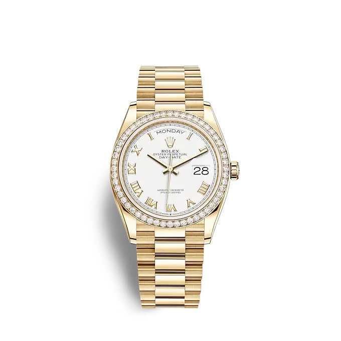 Rolex Day-Date 36 Yellow gold Ref# 128348RBR-0042