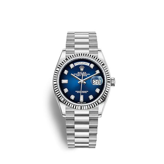 Rolex Day-Date 36 White gold Ref# 128239-0023