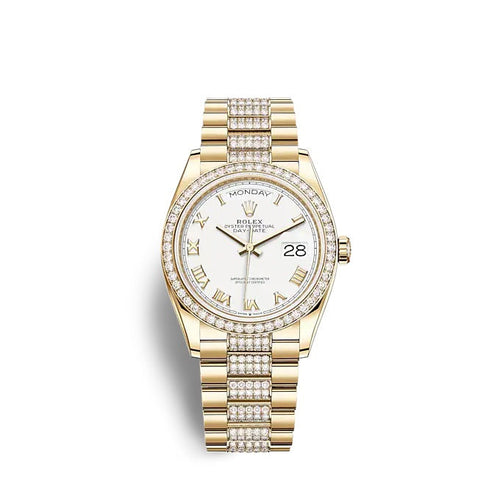 Rolex Day-Date 36 Yellow gold Ref# 128348RBR-0043
