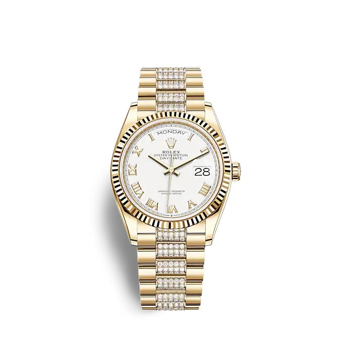Rolex Day-Date 36 Yellow gold Ref# 128238-0077