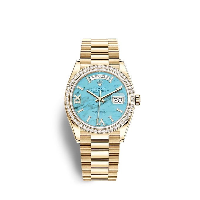 Rolex Day-Date 36 Yellow gold Ref# 128348RBR-0037