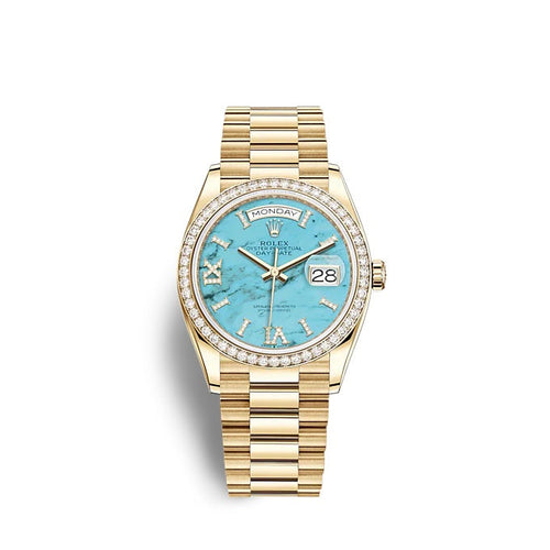Rolex Day-Date 36 Yellow gold Ref# 128348RBR-0037