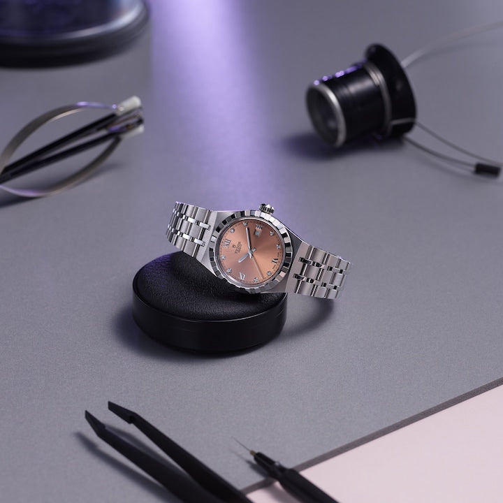 Tudor Royal, Stainless Steel with Diamond-set, 28mm, Ref# M28300-0010