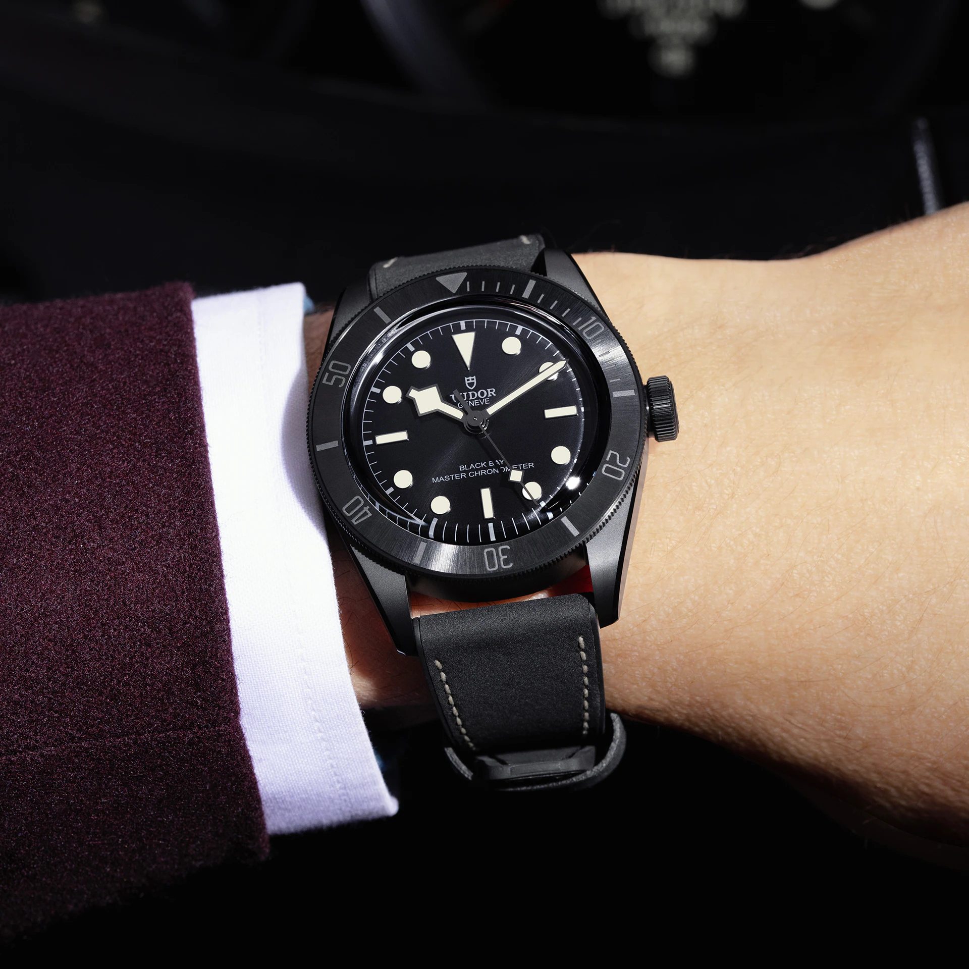 Tudor Black Bay Ceramic, 41mm, Ceramic and Black-PVD-treated 316L Stainless Steel, Ref# M79210CNU-0001