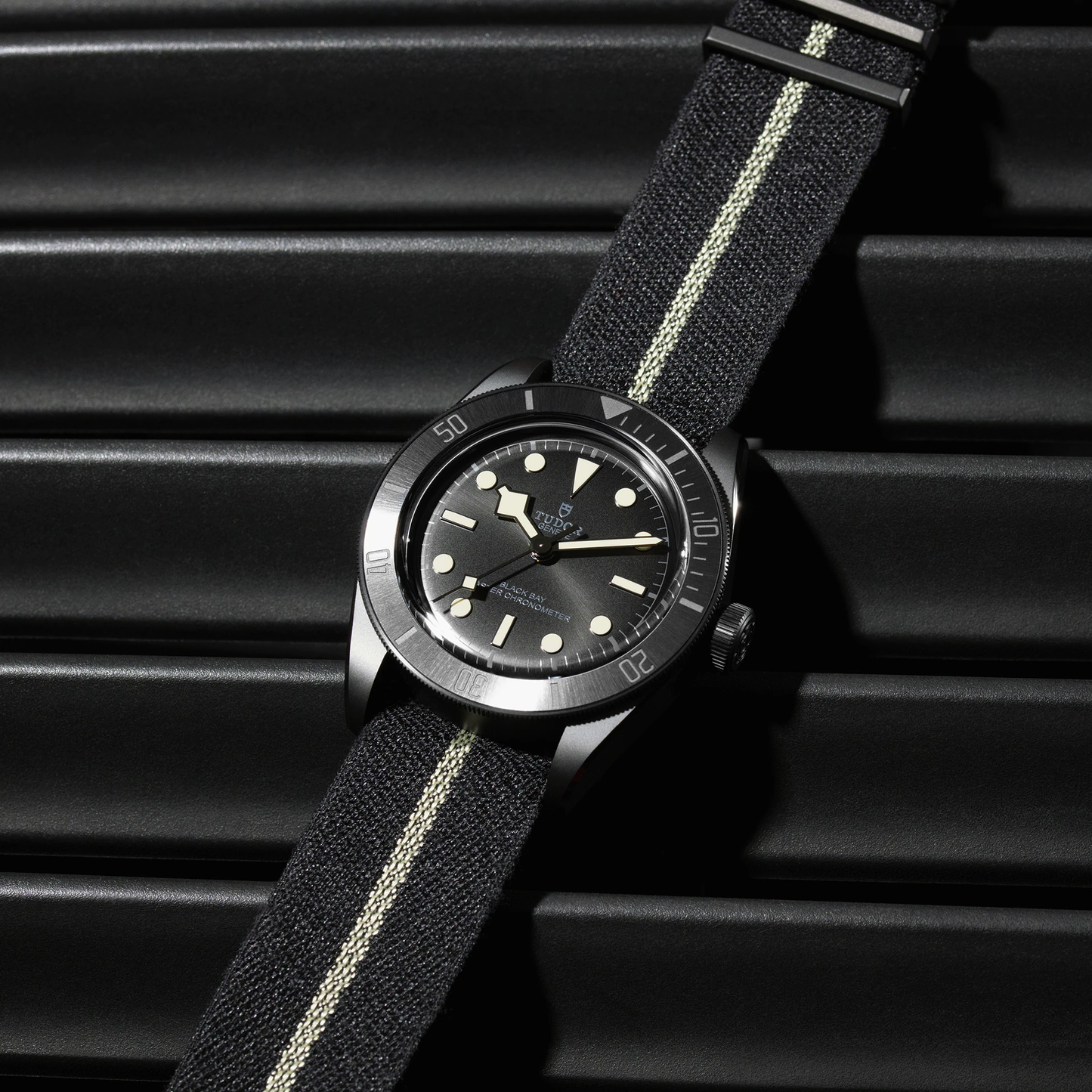 Tudor Black Bay Ceramic, 41mm, Ceramic and Black-PVD-treated 316L Stainless Steel, Ref# M79210CNU-0001