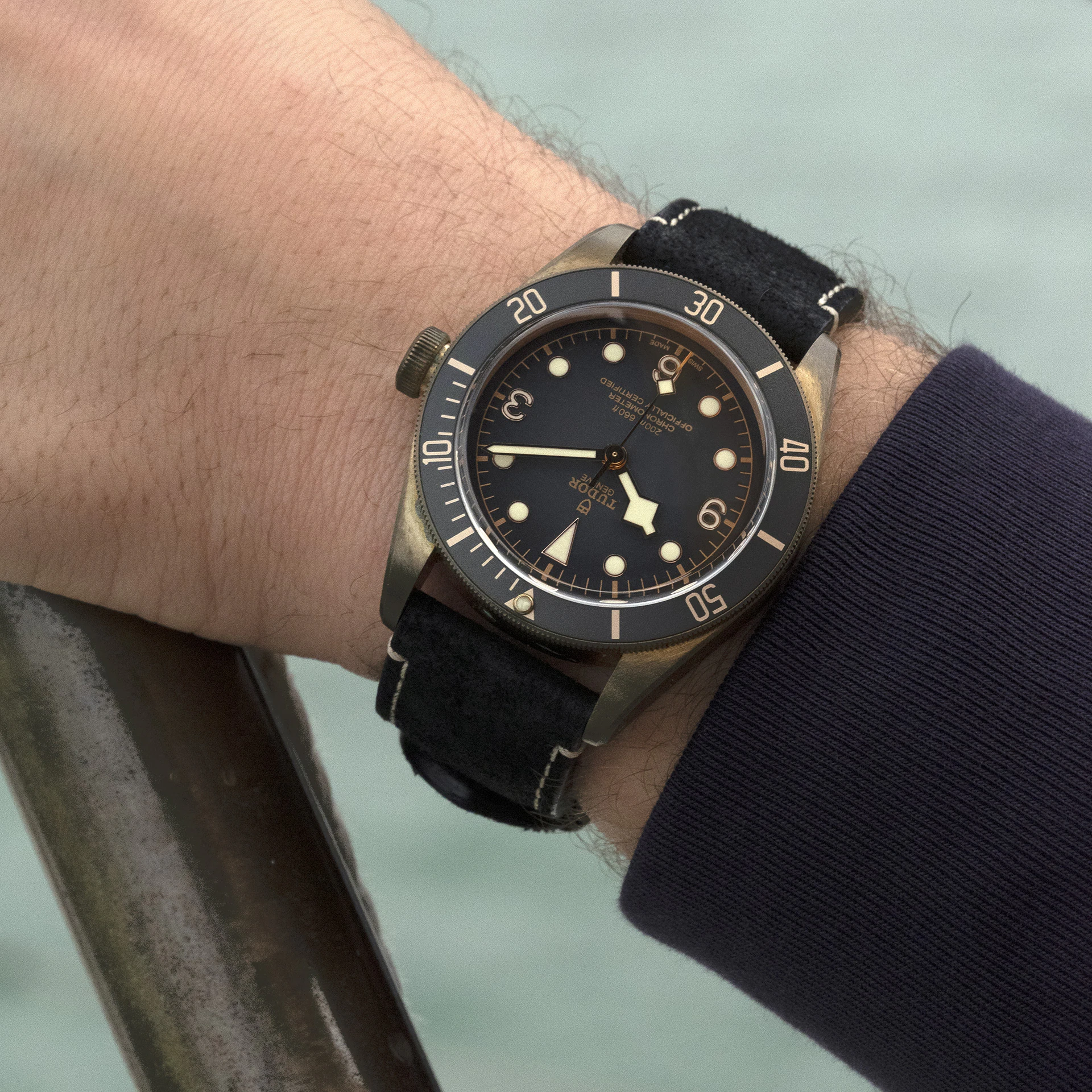 Tudor Black Bay Bronze, 43mm, Bronze, Ref# M79250BA-0001