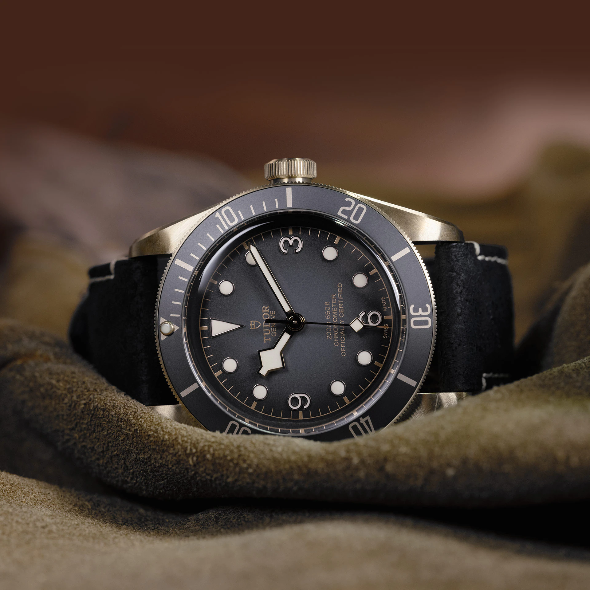 Tudor Black Bay Bronze, 43mm, Bronze, Ref# M79250BA-0001