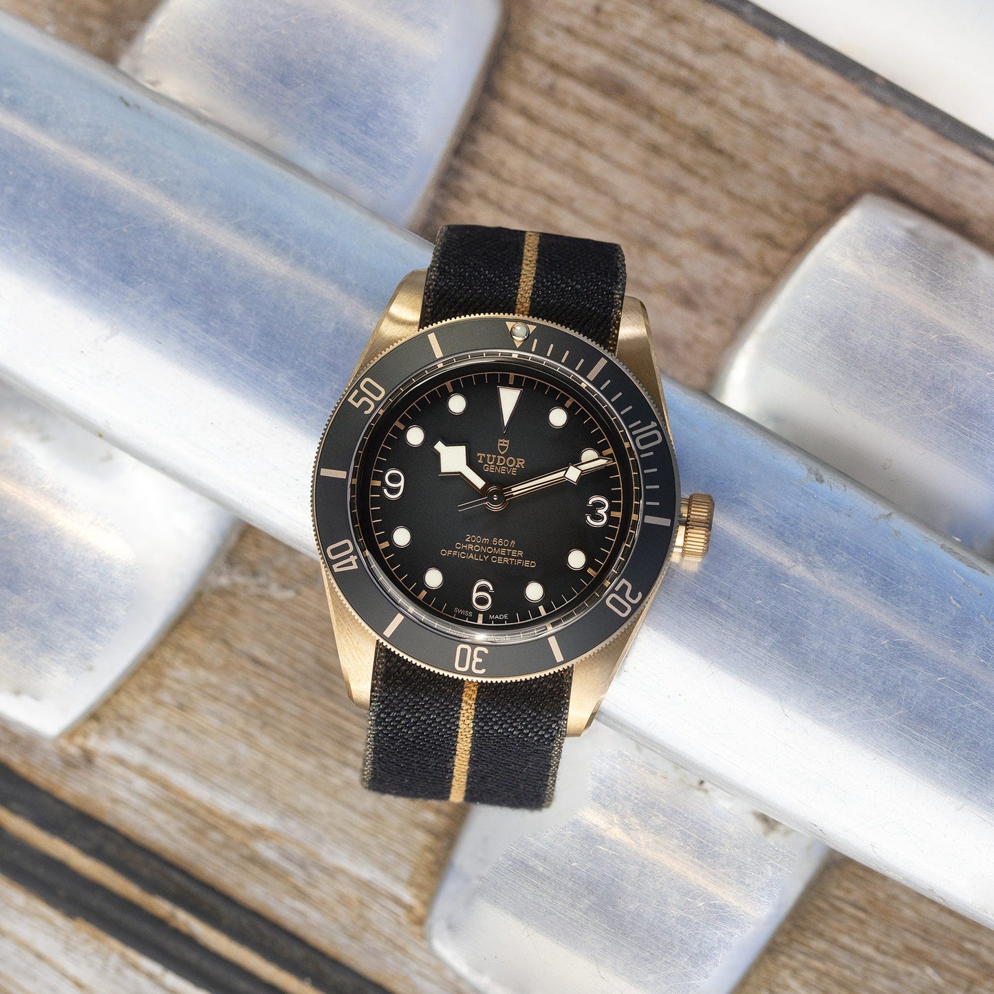 Tudor Black Bay Bronze, 43mm, Bronze, Ref# M79250BA-0002