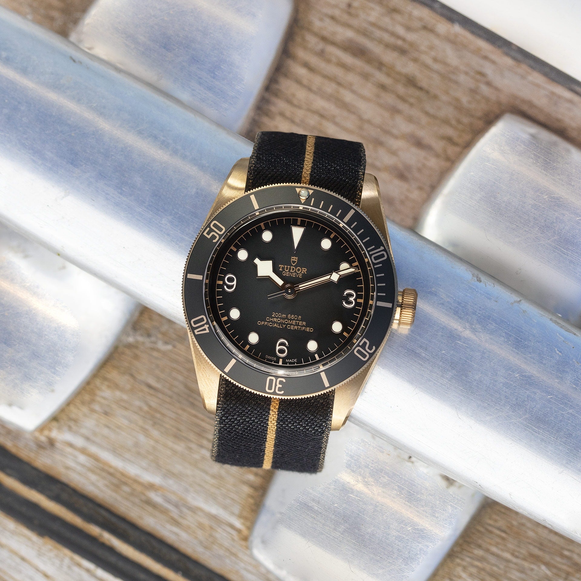 Tudor Black Bay Bronze, 43mm, Bronze, Ref# M79250BA-0002