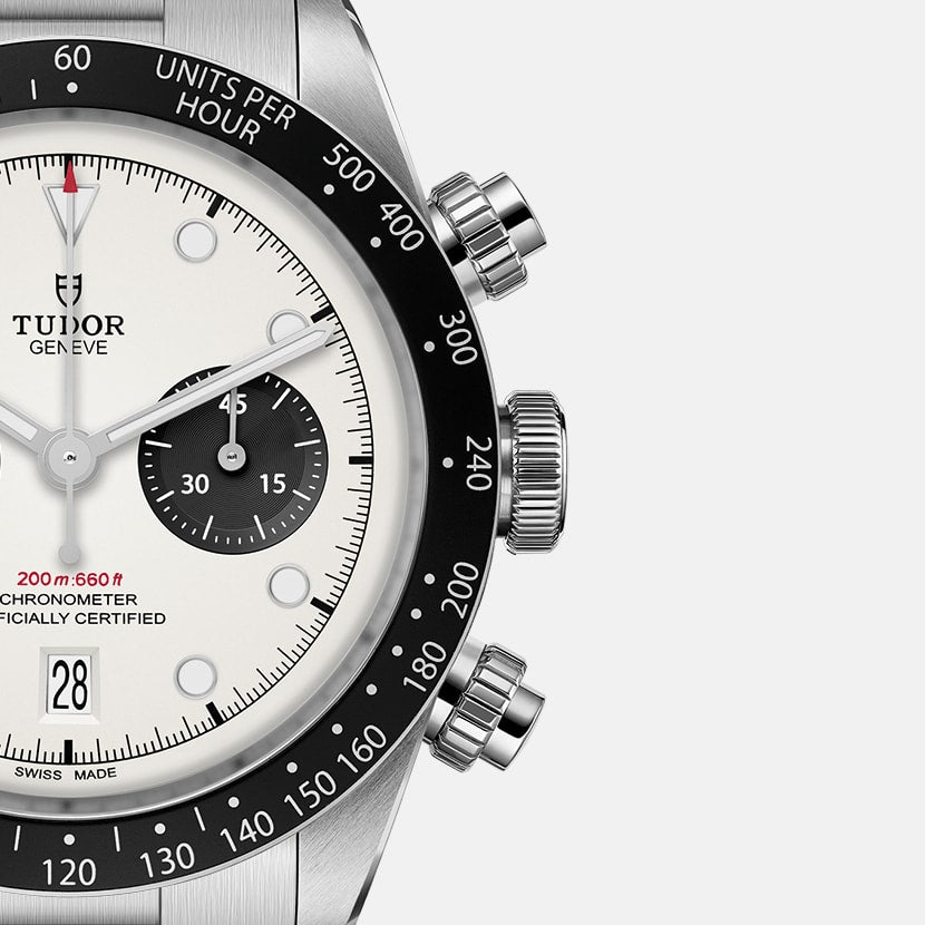 Unworn, Tudor Black Bay Chrono, 41mm, Stainless Steel, Ref# M79360N-0012, box and papers