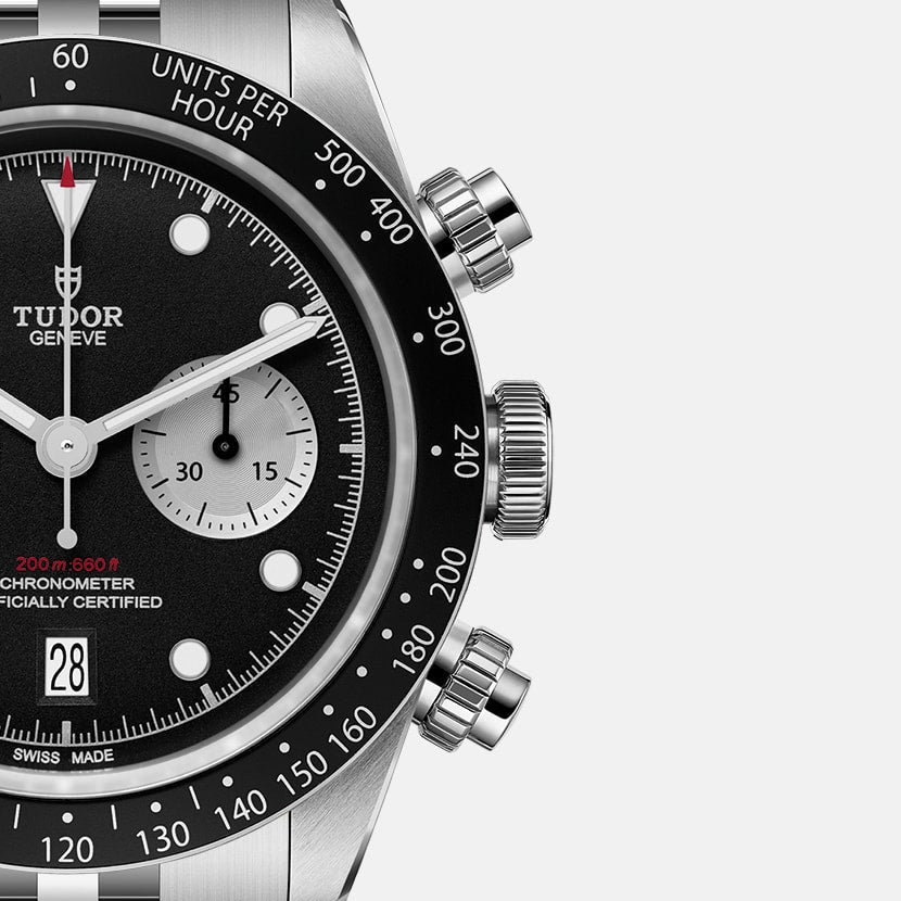 Unworn, Tudor Black Bay Chrono, 41mm, Stainless Steel, Ref# M79360N-0013, box and papers