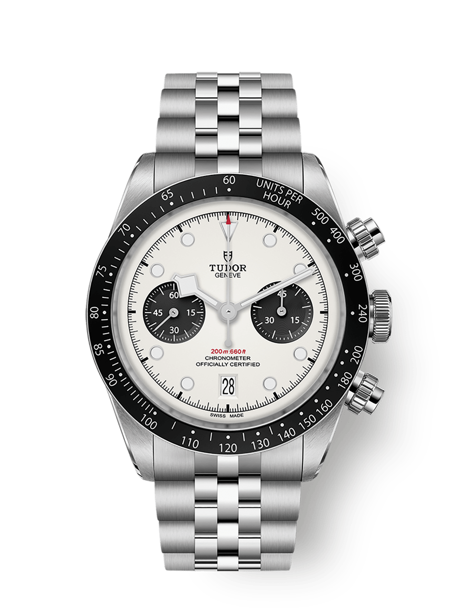 Unworn, Tudor Black Bay Chrono, 41mm, Stainless Steel, Ref# M79360N-0014, box and papers