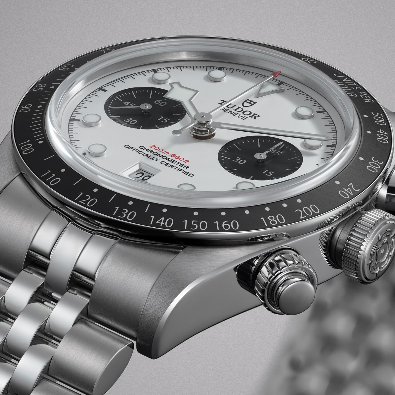 Unworn, Tudor Black Bay Chrono, 41mm, Stainless Steel, Ref# M79360N-0014, box and papers