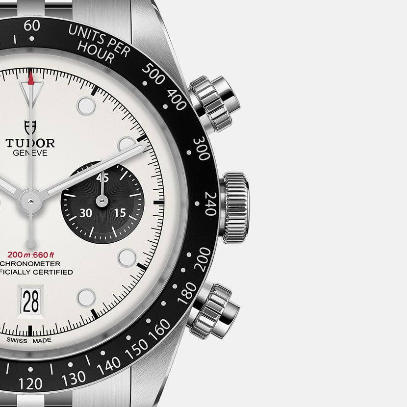Unworn, Tudor Black Bay Chrono, 41mm, Stainless Steel, Ref# M79360N-0014, box and papers