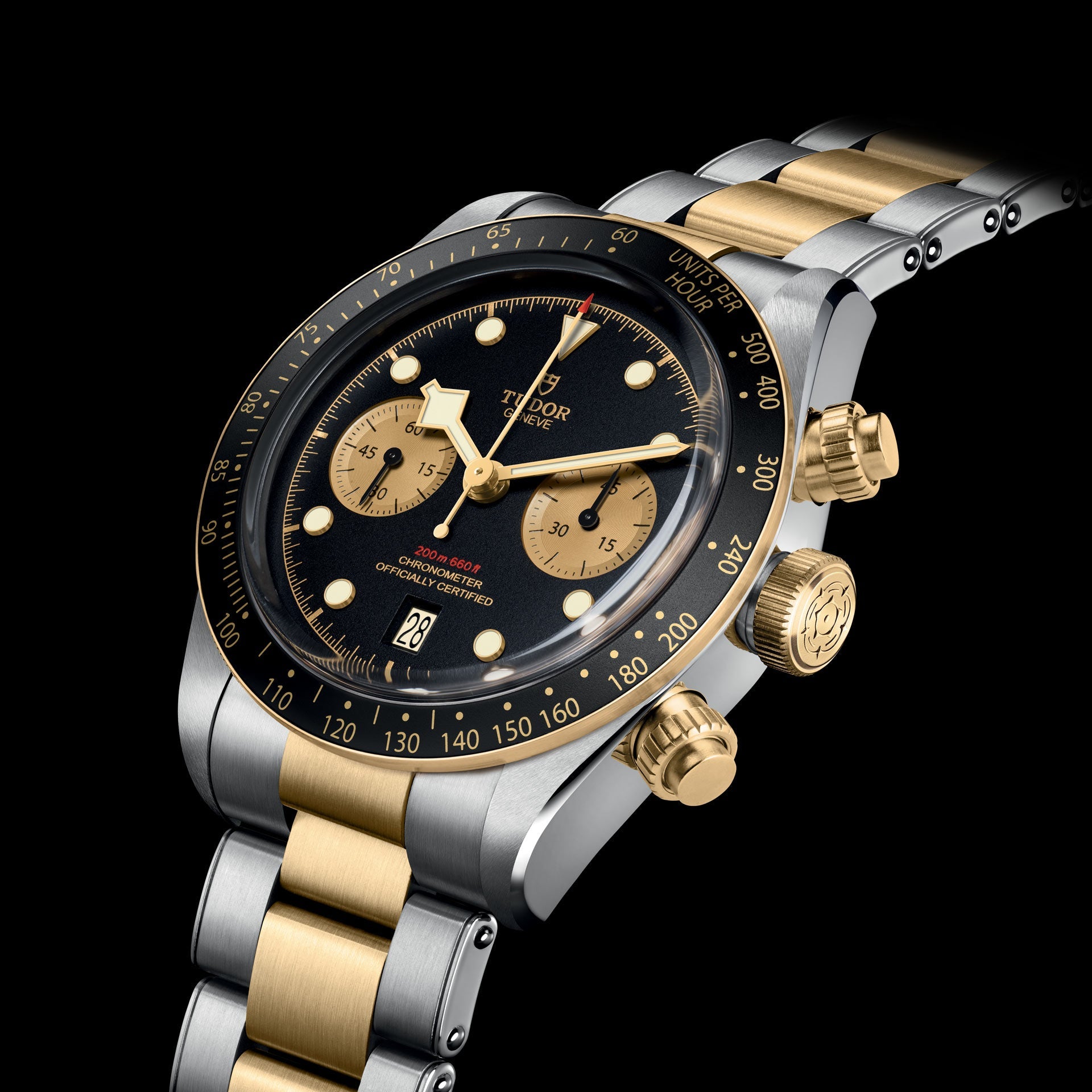 Tudor Black Bay Chrono S&G, 41mm, Stainless Steel and 18k Yellow Gold, Ref# M79363N-0001