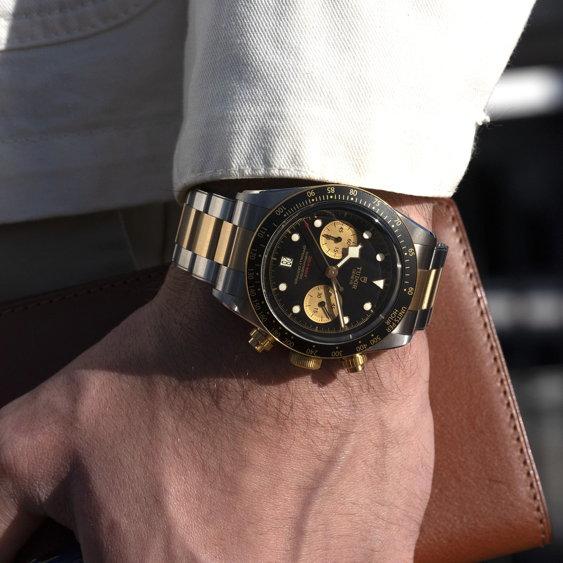 Tudor Black Bay Chrono S&G, 41mm, Stainless Steel and 18k Yellow Gold, Ref# M79363N-0001