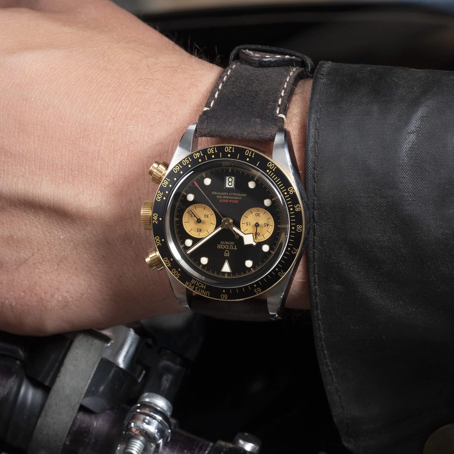 Tudor Black Bay Chrono S&G, 41mm, Stainless Steel and 18k Yellow Gold, Ref# M79363N-0002