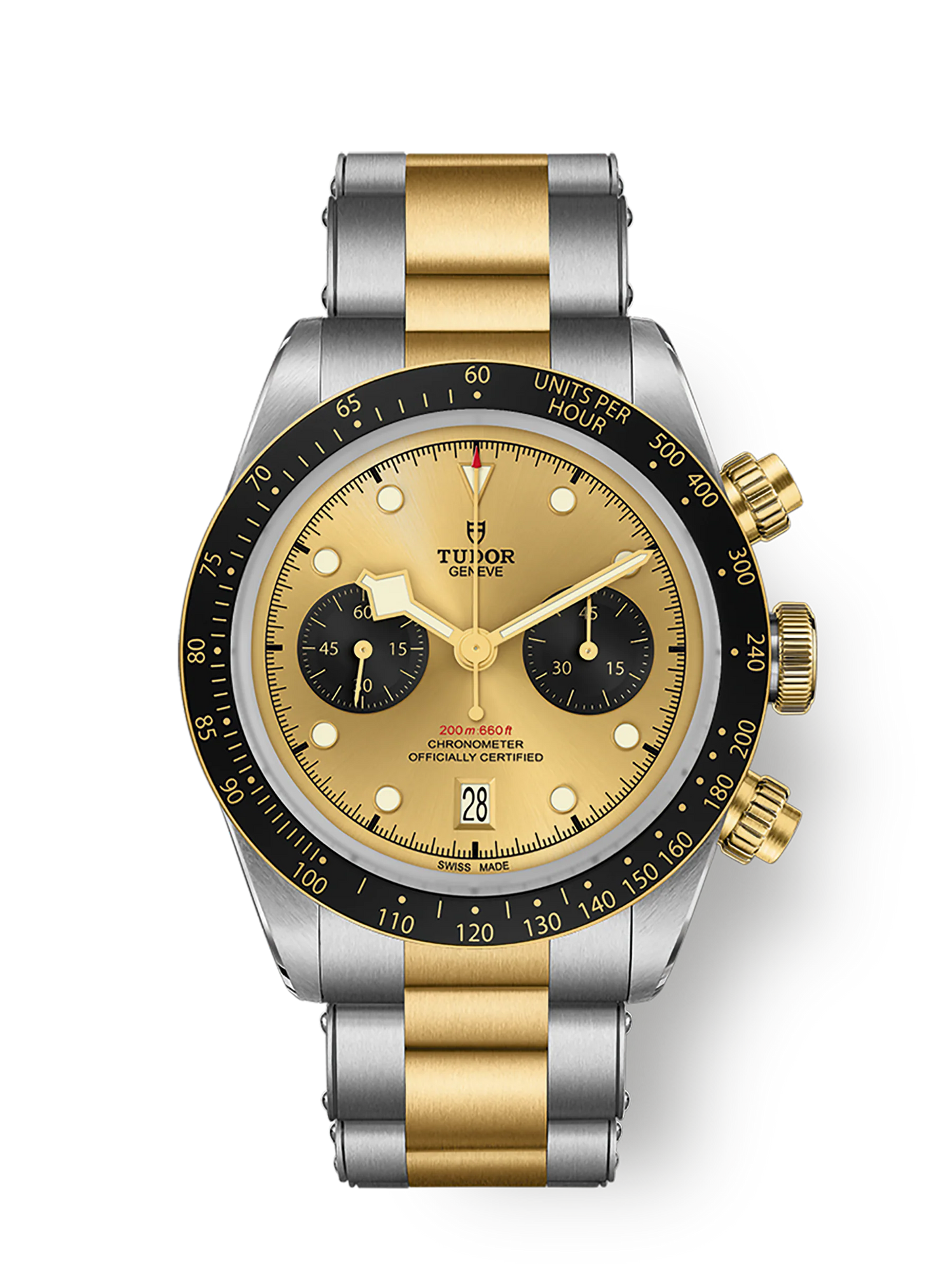 Tudor Black Bay Chrono S&G, 41mm, Stainless Steel and 18k Yellow Gold, Ref# M79363N-0007