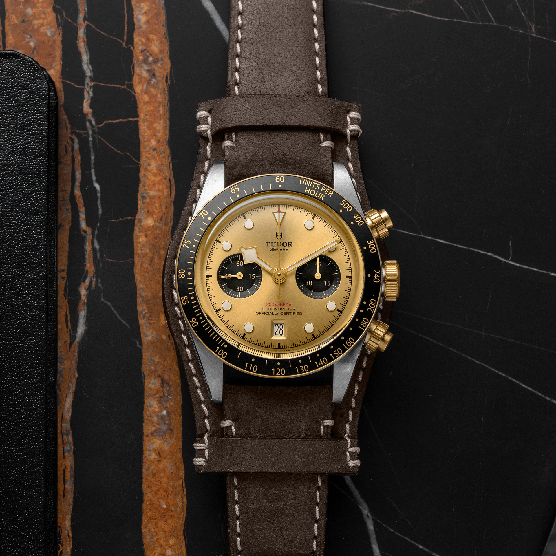 Tudor Black Bay Chrono S&G, 41mm, Stainless Steel and 18k Yellow Gold, Ref# M79363N-0008
