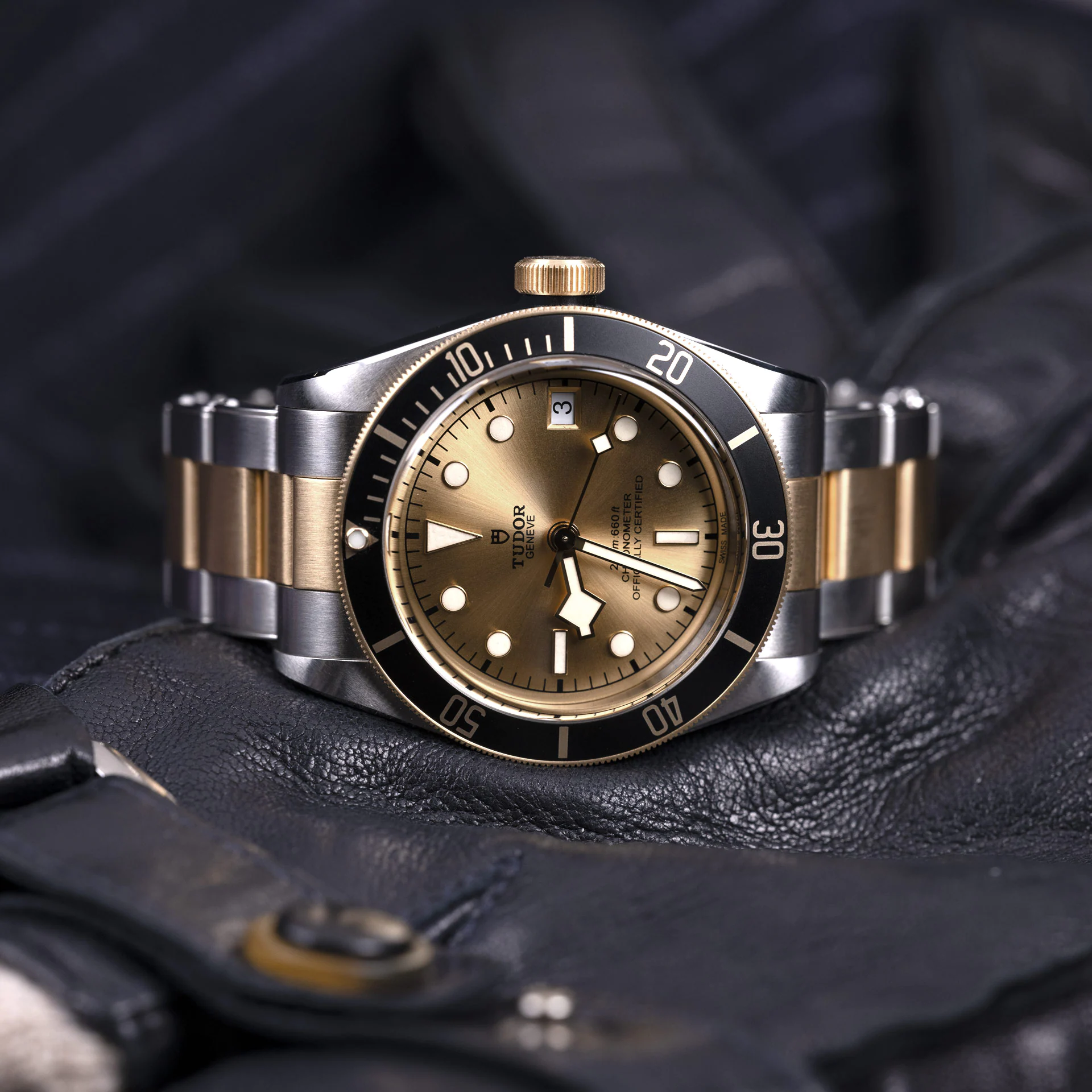 Tudor Black Bay S&G, 41mm, Stainless Steel and 18k Yellow Gold, Ref# M79733N-0004