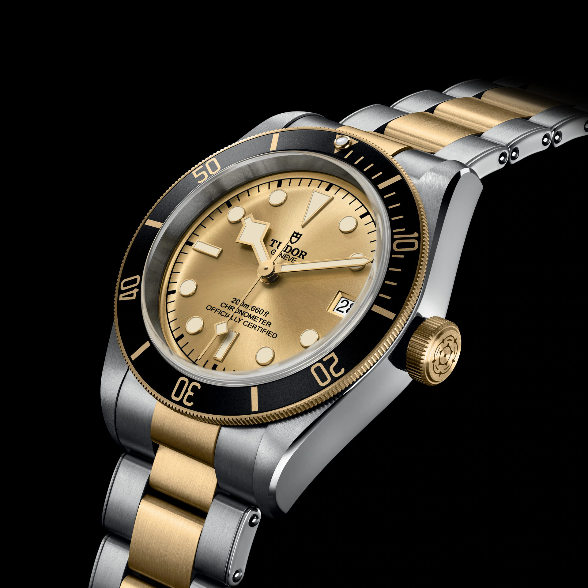Tudor Black Bay S&G, 41mm, Stainless Steel and 18k Yellow Gold, Ref# M79733N-0004