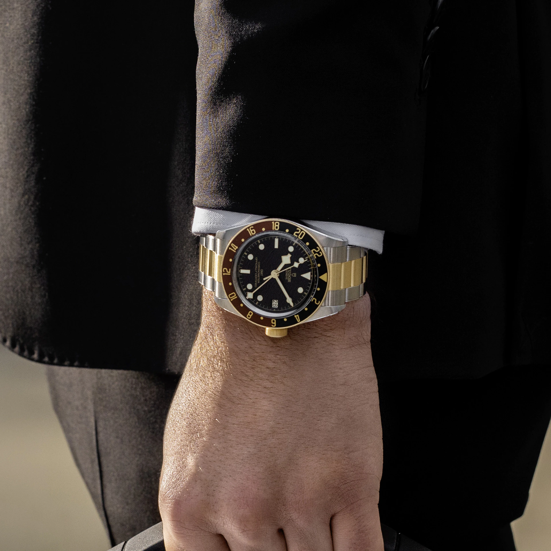 Tudor Black Bay GMT S&G, Stainless Steel and 18k Yellow Gold, 41mm, Ref# M79833MN-0001
