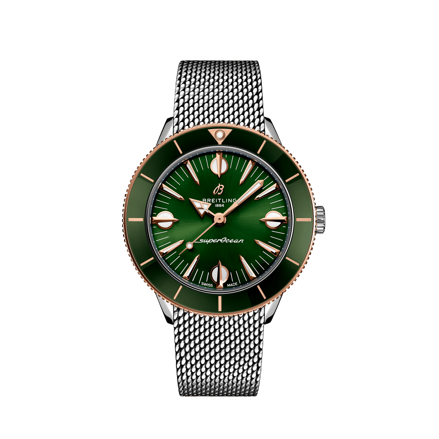 Breitling Superocean Heritage ’57 Highlands, 38mm, Stainless steel and 18k Red Gold, Ref# U10340361L1A1, Unworn 2024