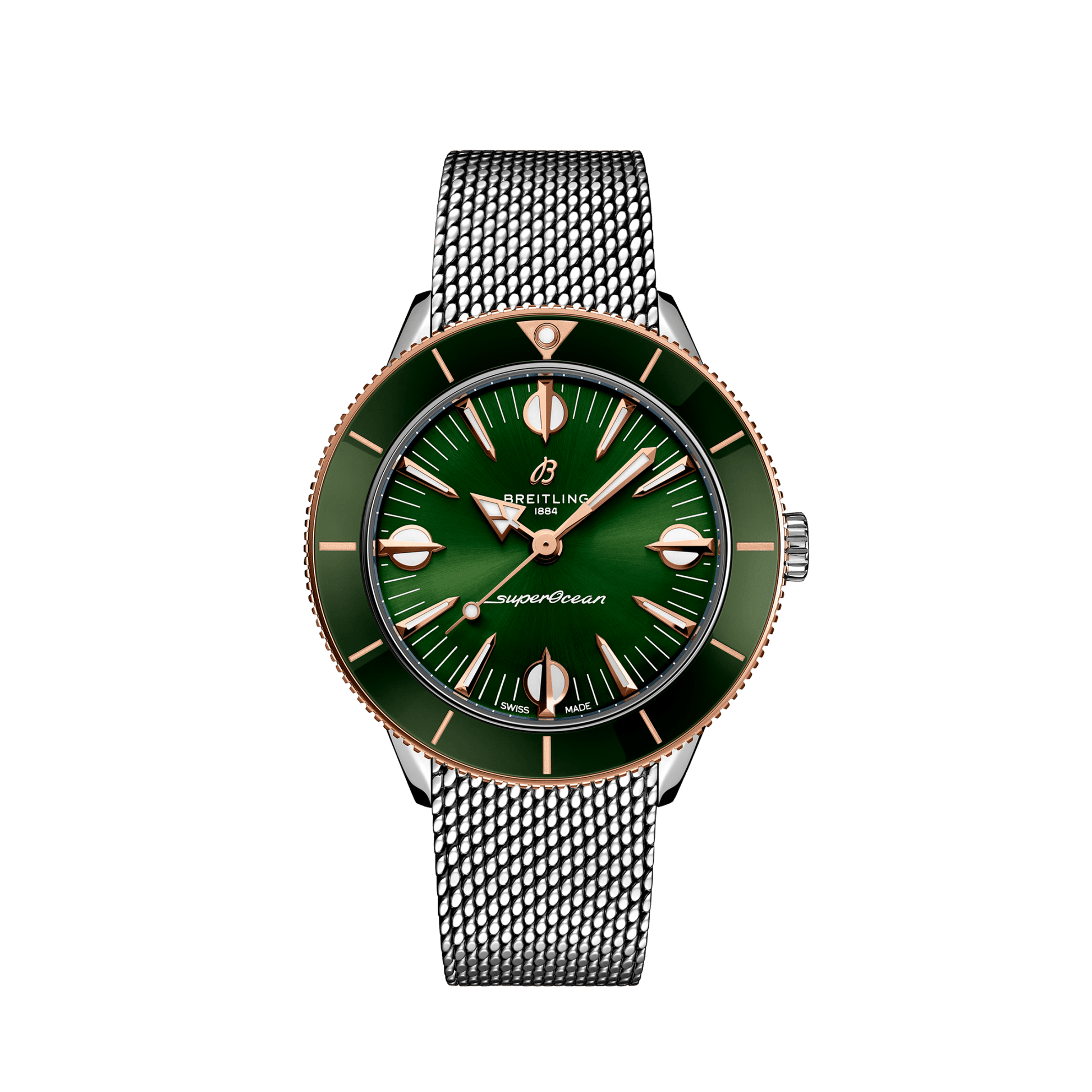 Breitling Superocean Heritage ’57 Highlands, 38mm, Stainless steel and 18k Red Gold, Ref# U10340361L1A1, Unworn 2024
