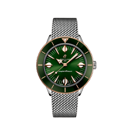 Breitling Superocean Heritage ’57 Highlands, 38mm, Stainless steel and 18k Red Gold, Ref# U10340361L1A1, Unworn 2024