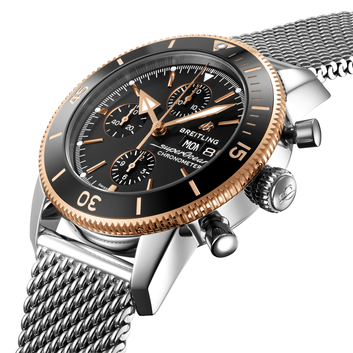 Breitling Superocean Heritage Chronograph 44, Ref# U13313121B1A1, box and papers