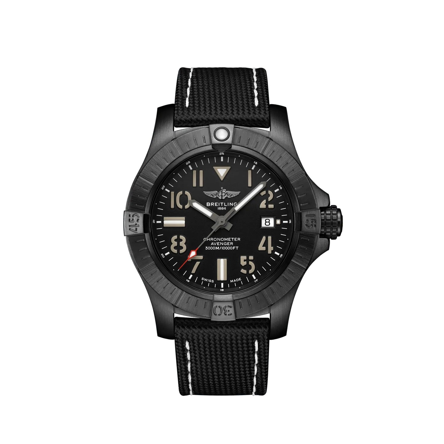 Breitling Avenger Automatic 45 Seawolf Night Mission DLC-Coated Titanium Ref# V17319101B1X1