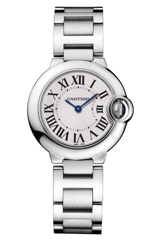 Unworn Cartier Ballon Bleu de Cartier, Stainless Steel, 28mm, Ref# WSBB0067, box and papers